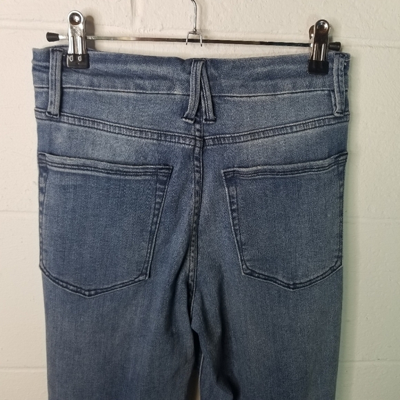 Good American Hi Rise ripped flare jeans - Picture 11 of 13